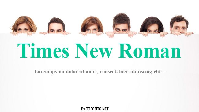 Times New Roman example